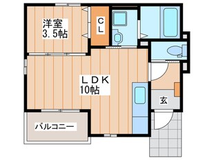 ヴェルデマーレの物件間取画像